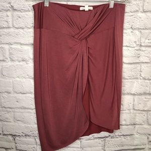 Socialite Faux Wrap Skirt